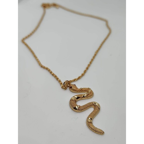 Faux Golden Snake Chain - Picture 1 of 3